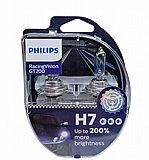 זוג נורות H7 200% PHILIPS RACINGVISION זוג נורות H7 200% PHILIPS RACINGVISION